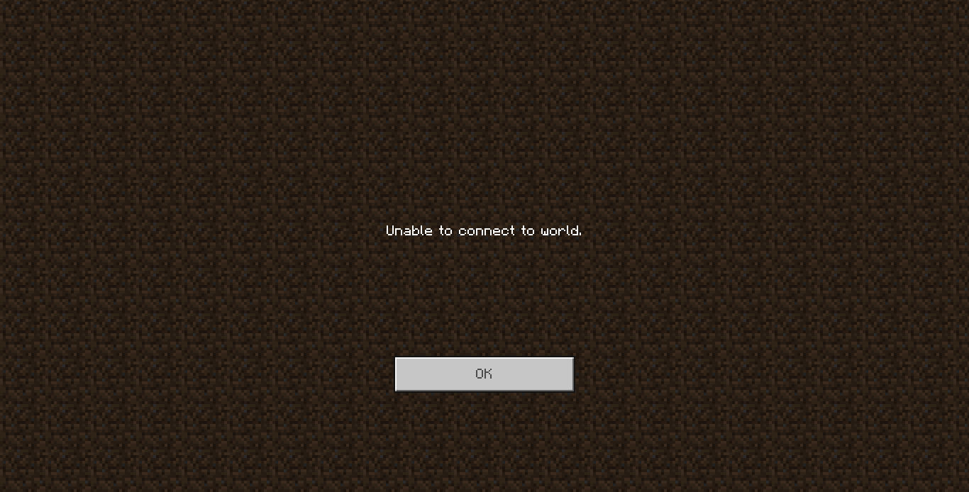 unable to connect to world.png